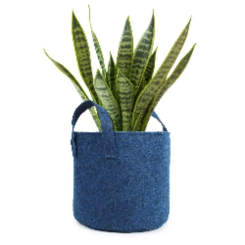 turdy, weather-resistant grow bag placed outdoors, ideal for growing plants and herbs in various environments."