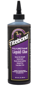 Titebond Polyurethane Glue, 12 fl. oz. bottle